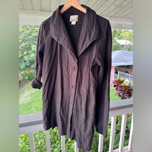 Lucky Brand Long Black Jacket